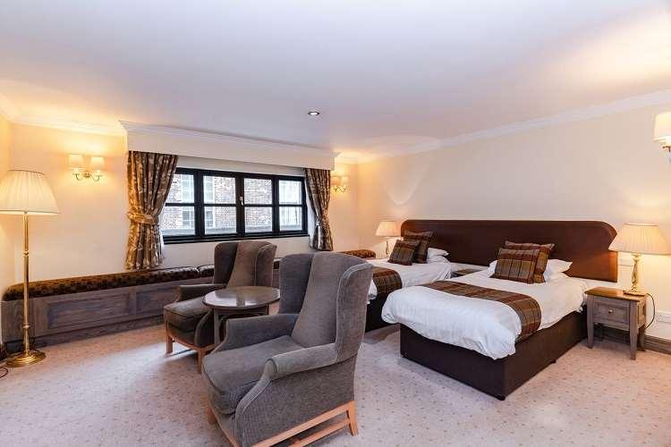 Villiers Hotel Buckingham Pokoj fotografie